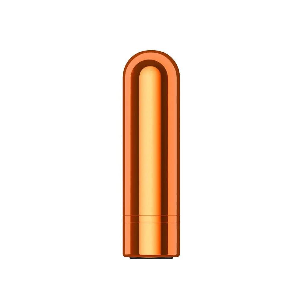 Kool Vibes - Rechargeable Mini Bullet - Tangerine - Orange 6.4 cm USB Rechargeable Bullet Blush Novelties Discreet Intimate Essentials.