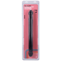 The Classic Double Header Dong - 18" - Smooth (Black)