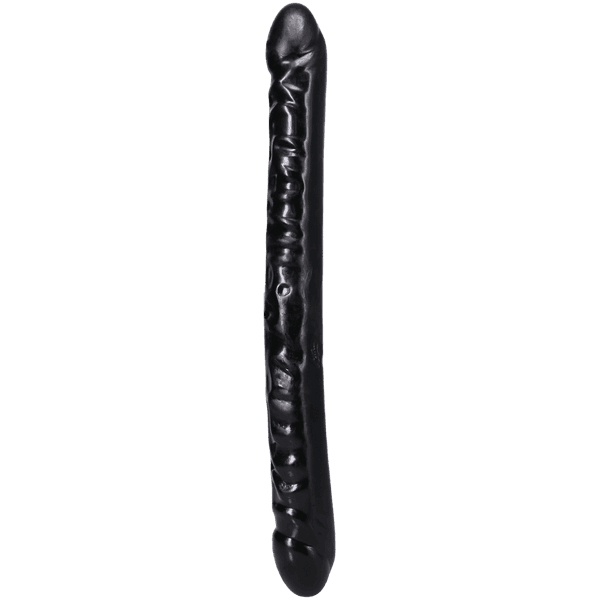 The Classic Double Header Dong - 18" - Veined (Black)