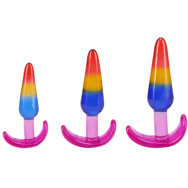 Anal Trainer Set - Rainbow - S/M/L (Rainbow)