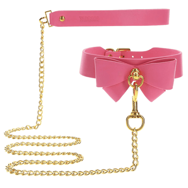 Collar and Leash (Pink)