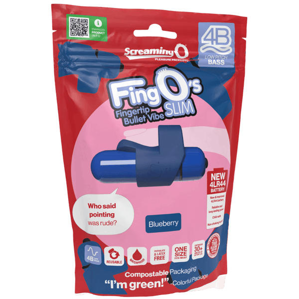 FingO's Slim 4B Low Pitch Bass (Blueberry)