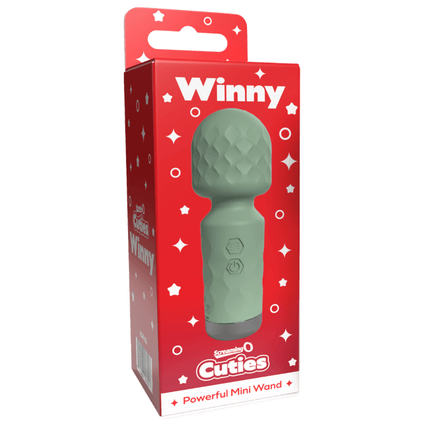 Cuties - Winny Rechargeable Mini Wand (Sage Green)