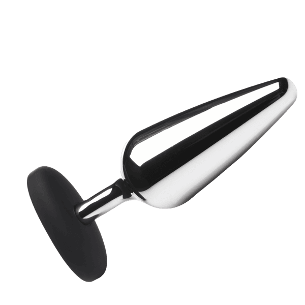Butt Slut Metal & Silicone Butt Plug