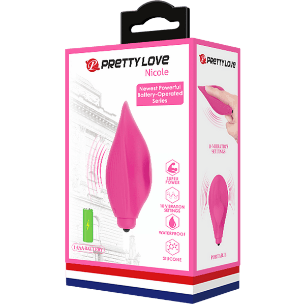 Silicone Finger Vibe - Nicole (Pink)
