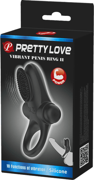 Vibrant Penis Ring II (Black)
