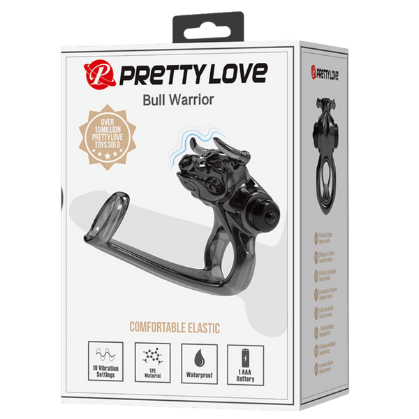 Bull Warrior Cockring (Black)