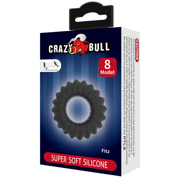 Super Soft Silicone Cockring - Fitz (No.8)