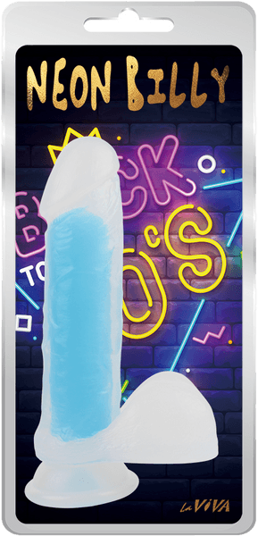 Neon Billy 7.6" (Glow Blue)