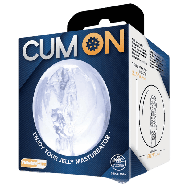 Pocket Jelly Masturbator 3.5" (Blue)