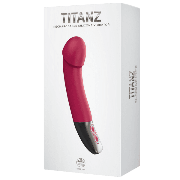 Rechargeable Silicone Vibrator (Pink)