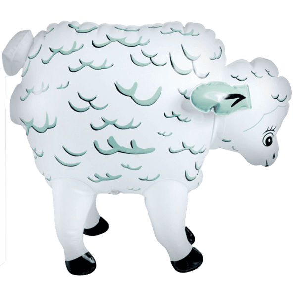 Storming Stella Mini Blow-up Sheep