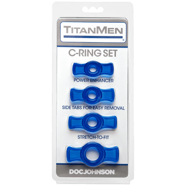 Cock Ring Set (Blue)