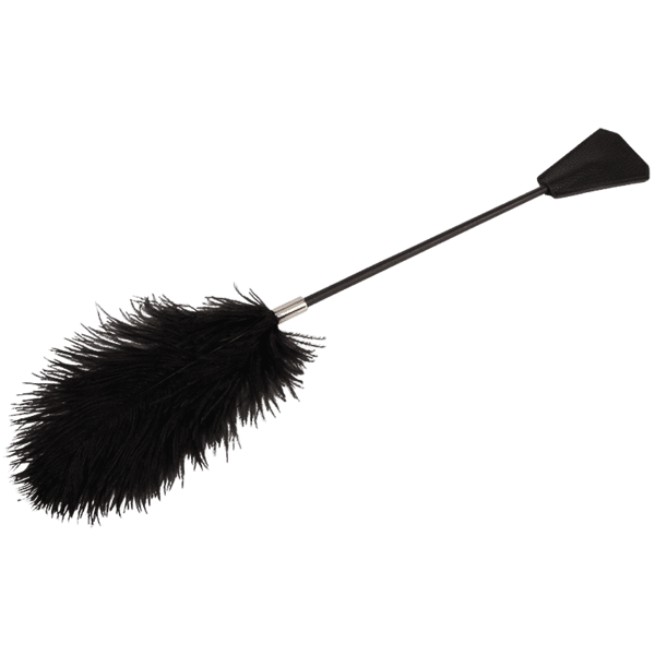 Crop with Feathers (Black)