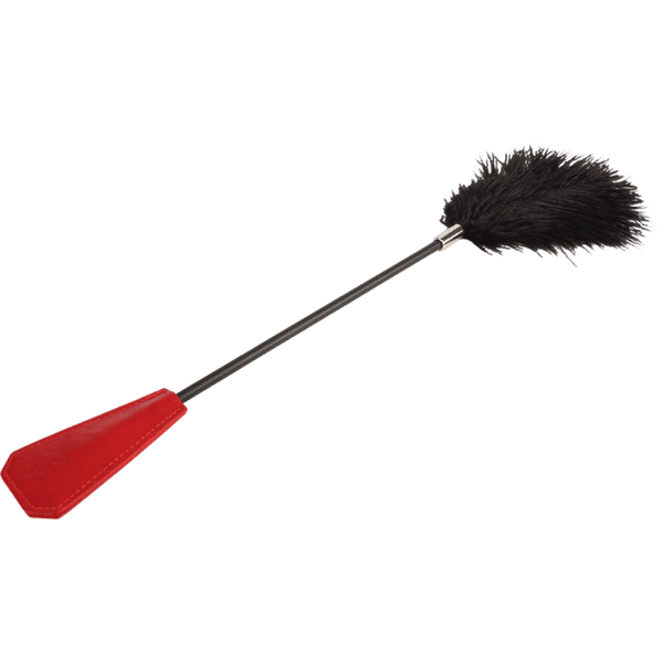Crop with Feathers (Black)