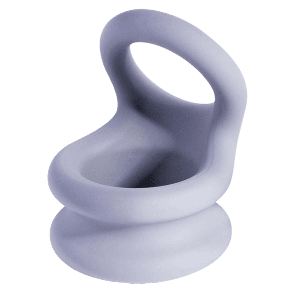 Silicone Cock Ring - Medium (Black)
