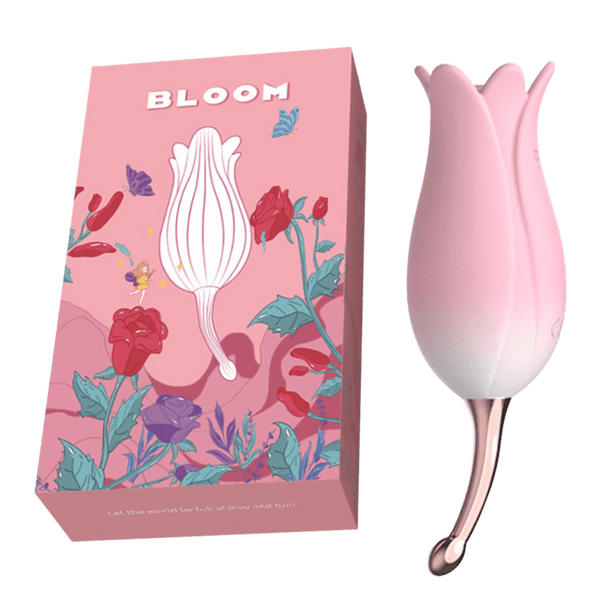 BLOOM - Ultrasonic Massager (Pink)