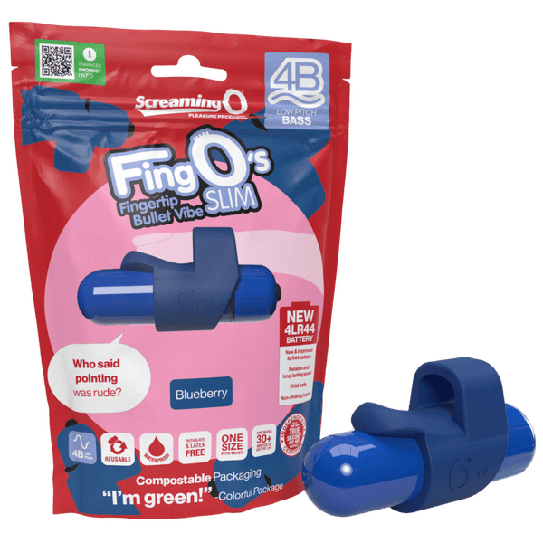 FingO's Slim 4B Low Pitch Bass (Blueberry)