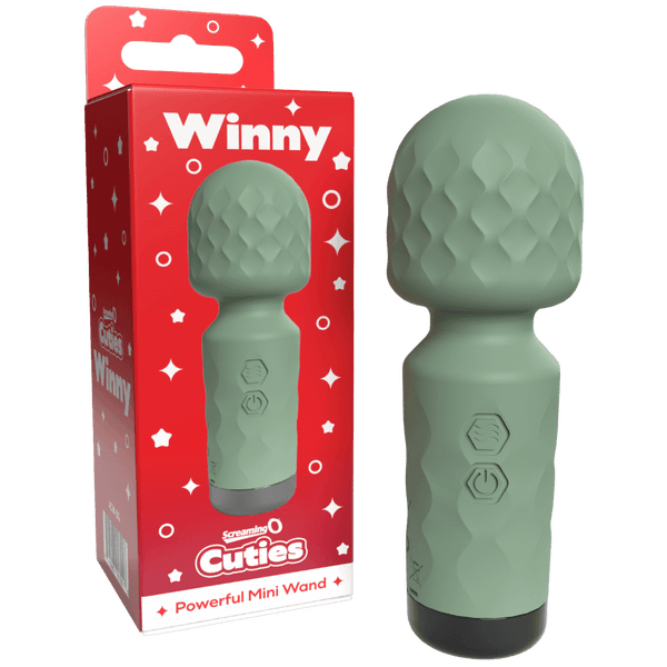 Cuties - Winny Rechargeable Mini Wand (Sage Green)