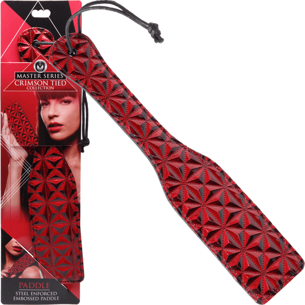 Crimson Tied Steel Enforced Spanking Paddle