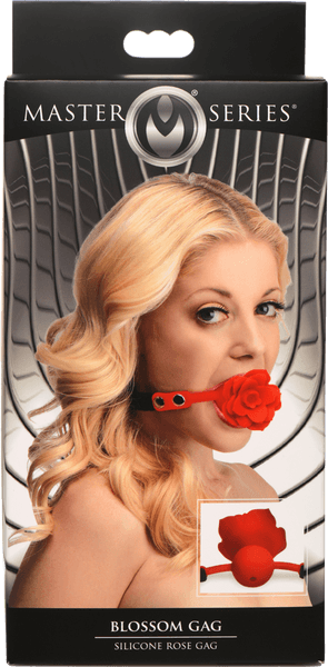 Blossom Gag Silicone Rose Gag