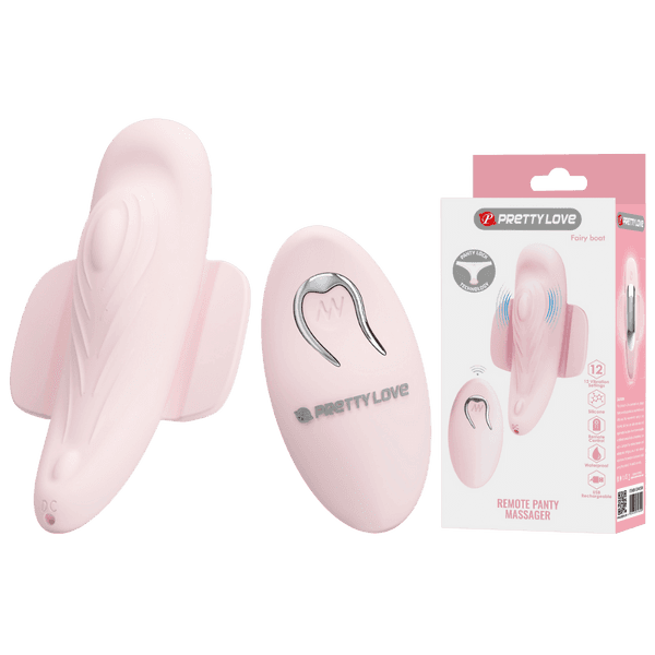 Remote Panty Massager -Fairy Boat (Pink)