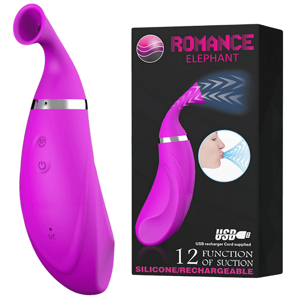 Rechargeable Romance Elephant (Purple)