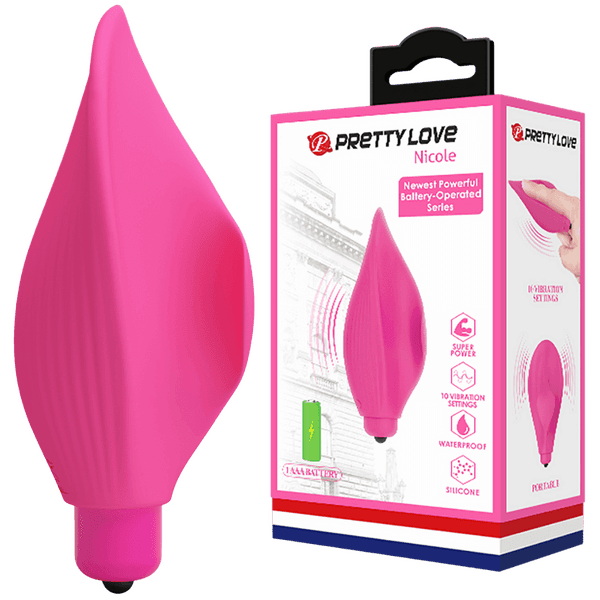 Silicone Finger Vibe - Nicole (Pink)