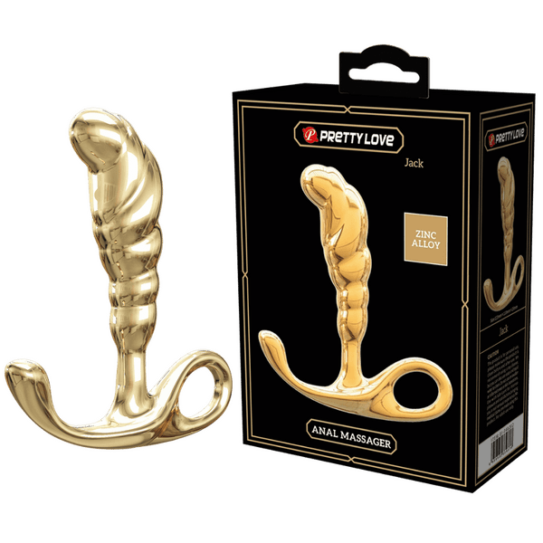 Anal Massager Probe - Jack (Gold)