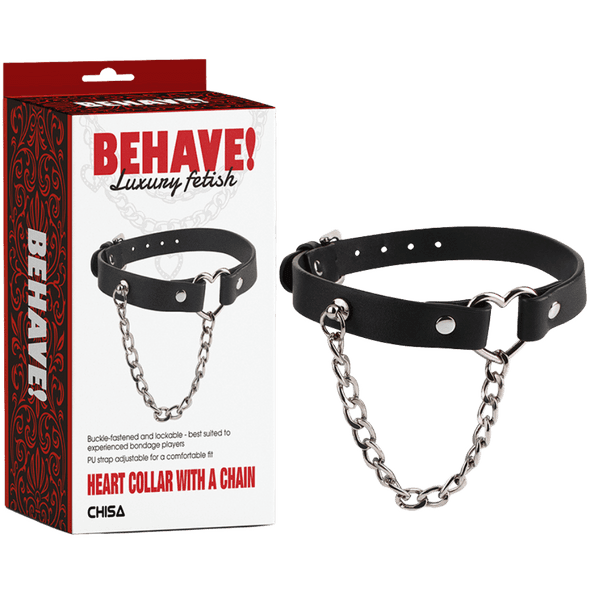 Heart Collar with a Chain