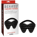 LOVE IS BLIND (Alligator Pattern) (Black)