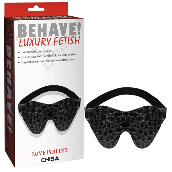 LOVE IS BLIND (Drop Pattern) (Black)