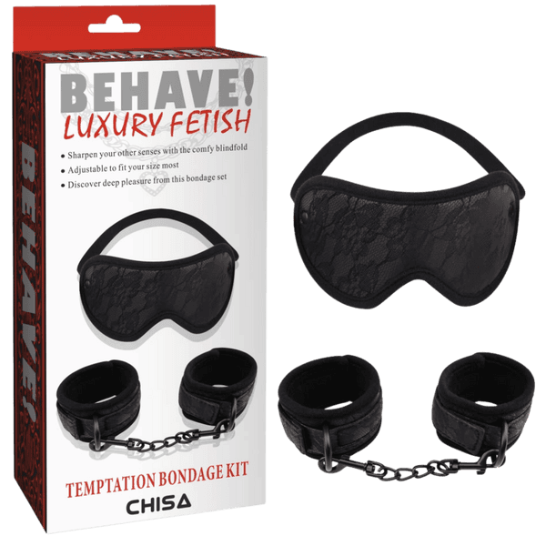 Temptation Bondage Kit (Black)