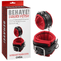 Super Soft Hand Cuffs (Red/Black)