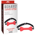 Doggie Bone Bit Gag (Red)