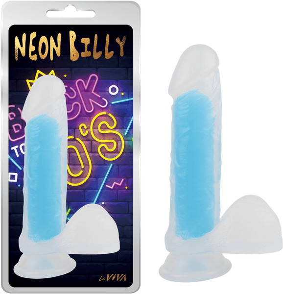 Neon Billy 7.6" (Glow Blue)