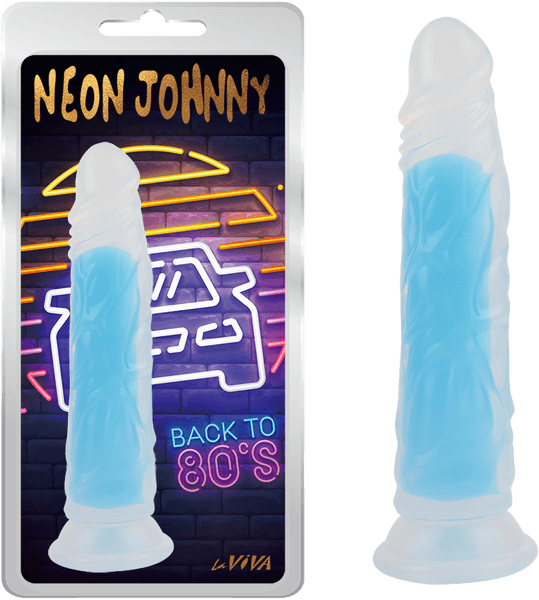Neon Johnny 8.4" (Glow Blue)
