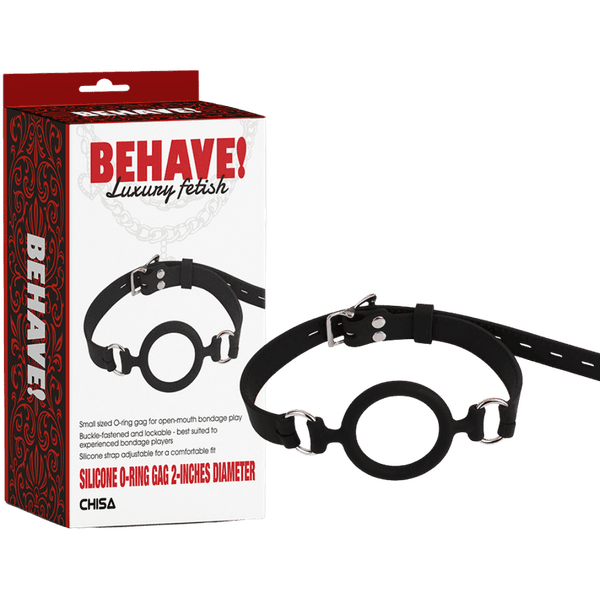 Silicone O-Ring Gag 2-Inches Diameter