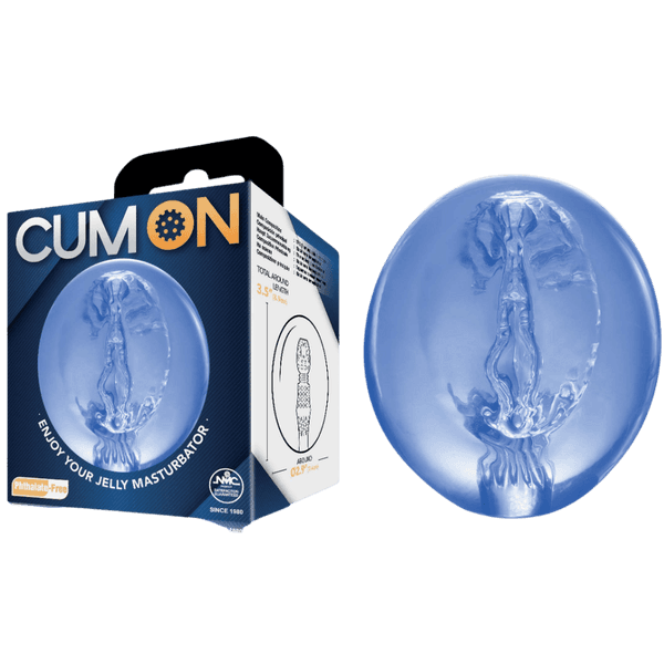 Pocket Jelly Masturbator 3.5" (Blue)