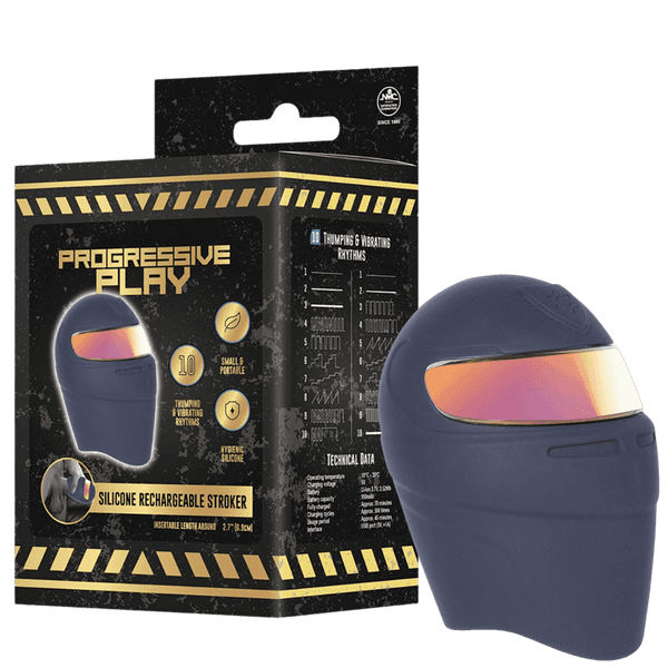 Silicone Rechargeable Stroker (Black)