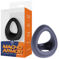 Silicone Cock & Ball Ring - (Black)