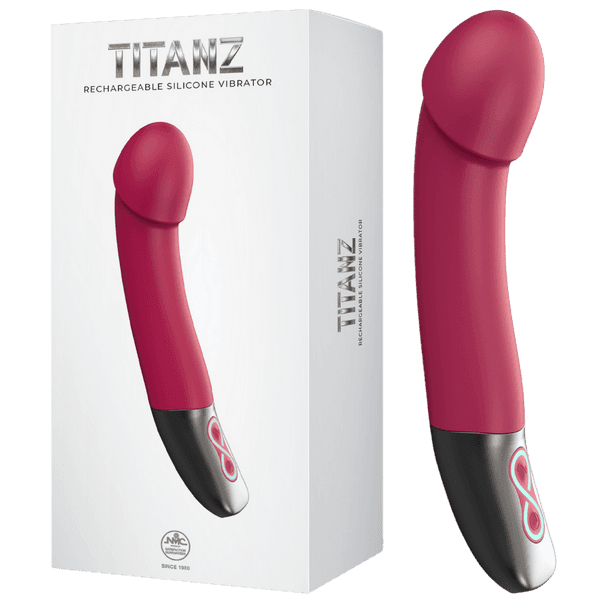 Rechargeable Silicone Vibrator (Pink)