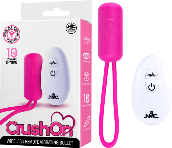Wireless Remote Vibrating Bullet (Pink)