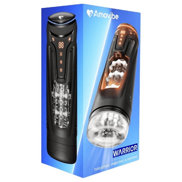Warrior - Thrusting Male Masturbator (Black)
