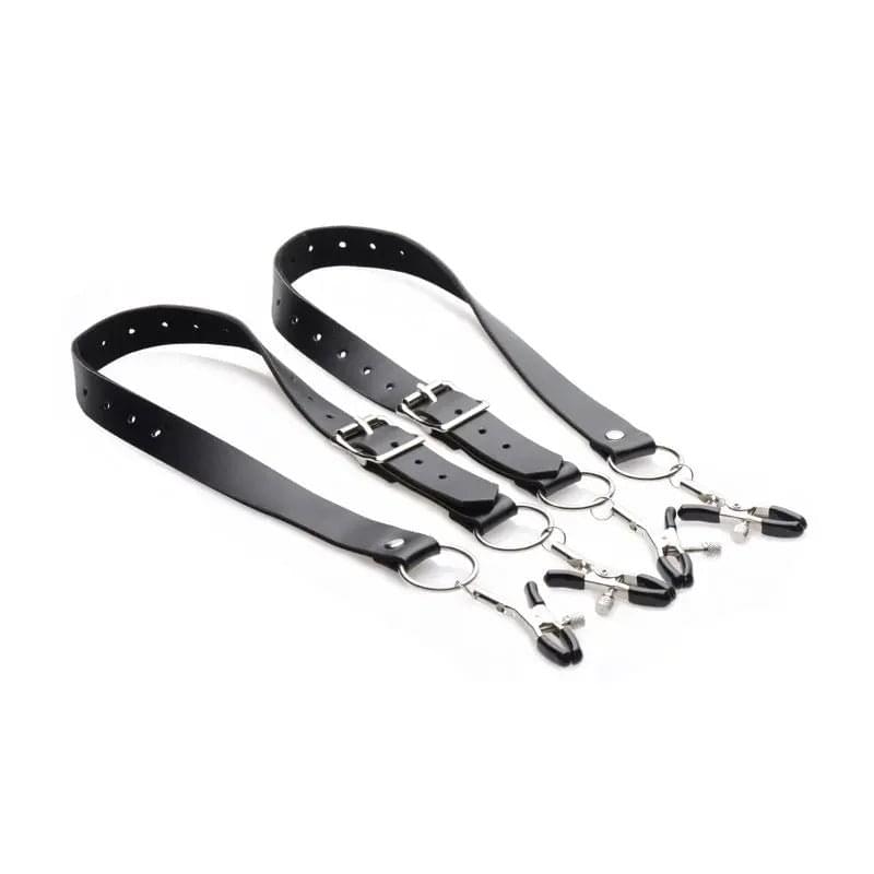 Labia Spreader Straps with Clamps Master Series Discreet Intimate Essentials.