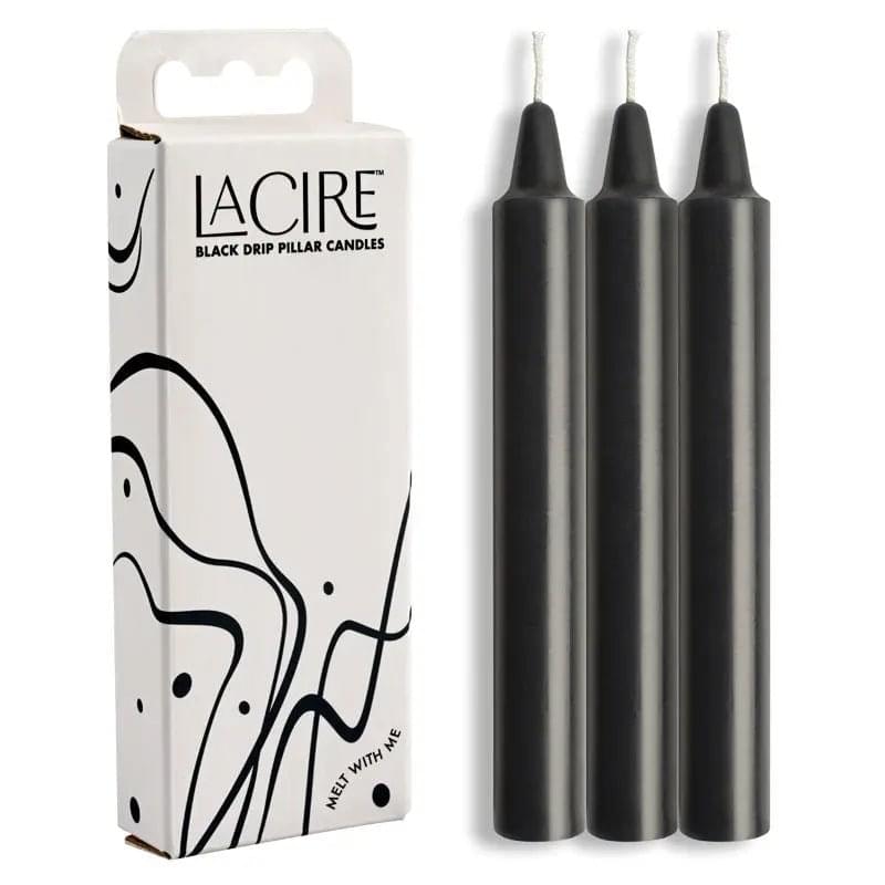 LaCire Drip Pillar Candles -  -  Drip Candles - Set of 3 Sportsheets Discreet Intimate Essentials.
