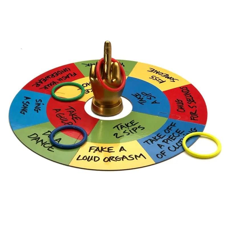 Lets Get Fucked Up Ring Toss - Adult Party Game Little Genie Discreet Intimate Essentials.