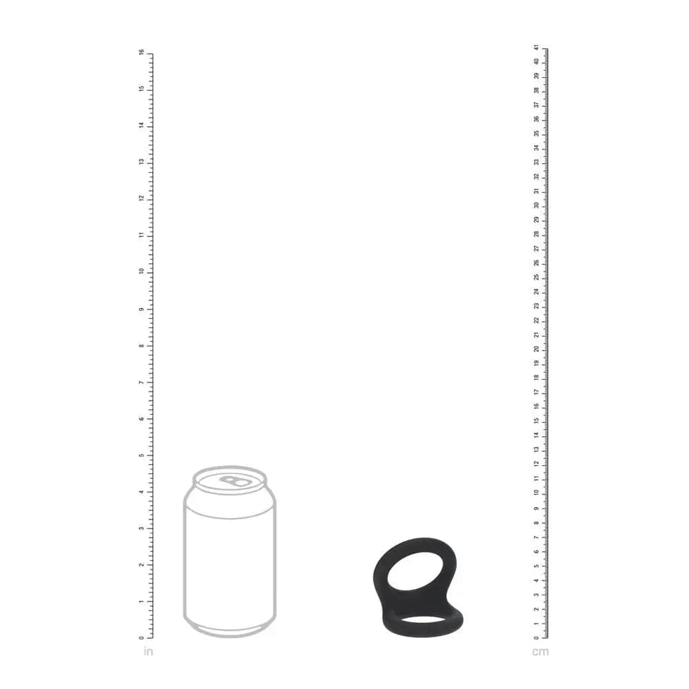 LEVELZ Double O Silicone Cock Ring - L -  -  Cock & Balls Rings Shots Toys Discreet Intimate Essentials.