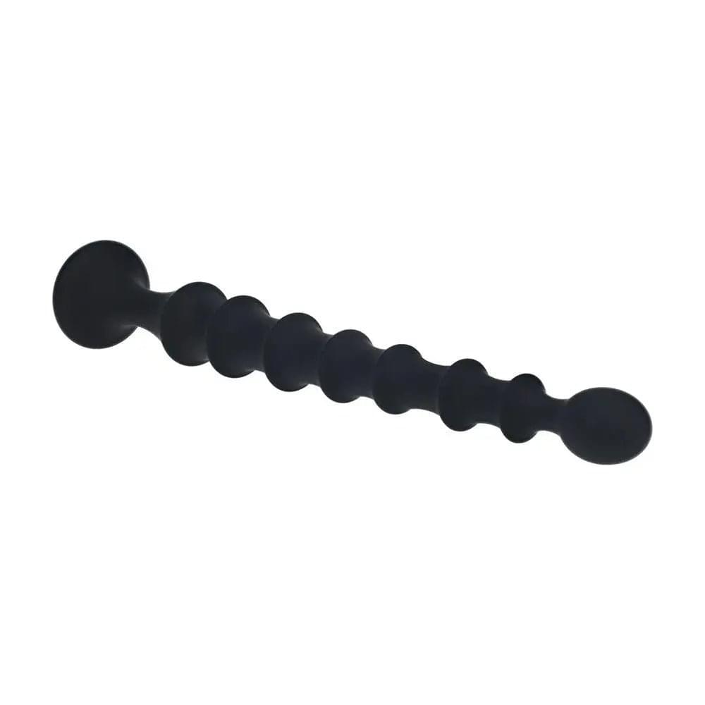 LEVELZ Ribbed Silicone Flared Anal Probe -  26.7 cm Anal Beads Shots Toys Discreet Intimate Essentials.