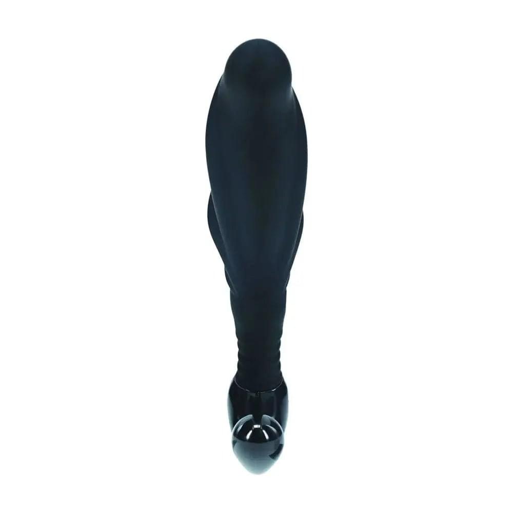 LEVELZ Rippled with Hard Loop Prostate Massager - Large -  Large Prostate Massager Shots Toys Discreet Intimate Essentials.